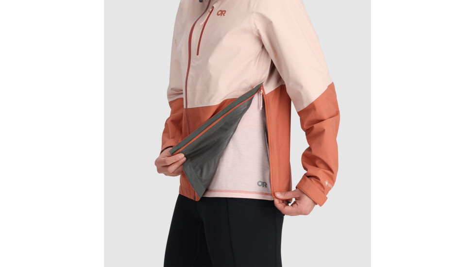 Outdoor Research Aspire II Jacket - Womens, Sienna/Cinnamon, Large, 2876212572008