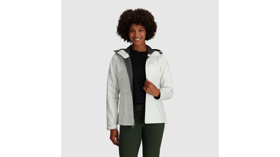 Outdoor Research Aspire II Jacket - Womens, Snow, Large, 2876212033008