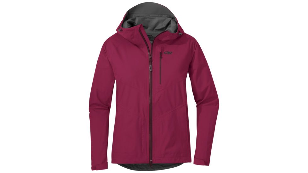 Outdoor Research Aspire Jacket - Womens, Beet, Extra Small, 2680991585005