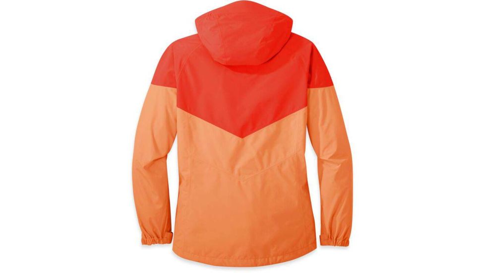 Outdoor Research Aspire Jacket - Womens, Cantaloupe/Lava, Small, 2680991789006