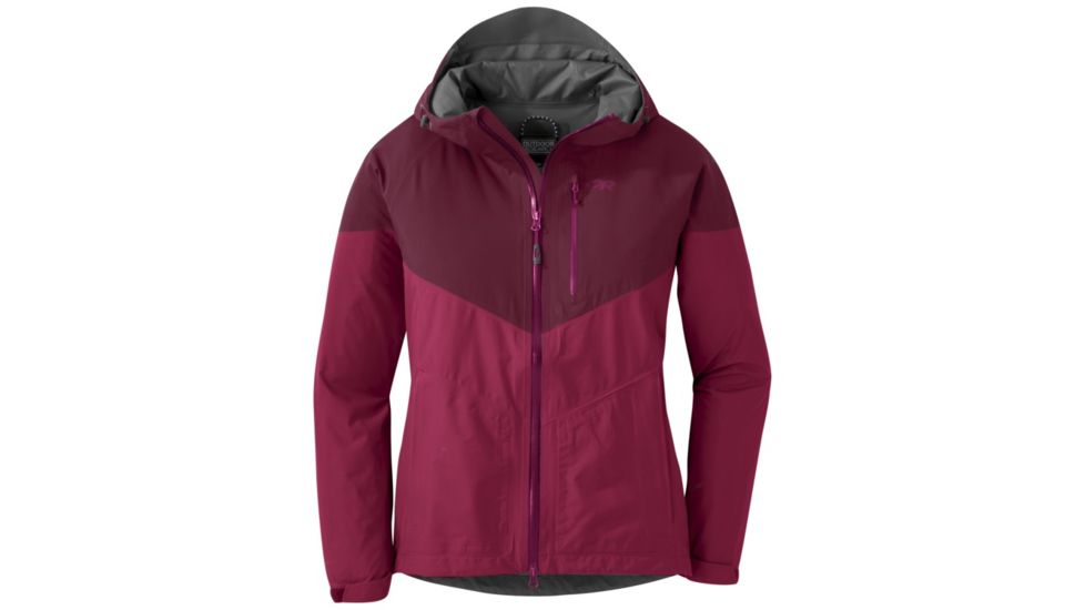 Outdoor Research Aspire Jacket - Womens, Sangria/Garnet, Medium, 2680991464007