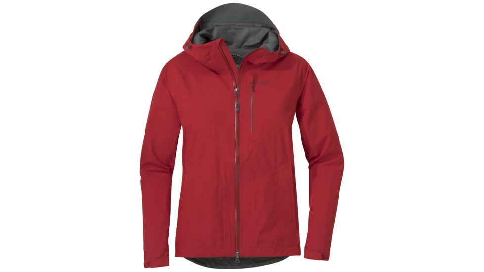 Outdoor Research Aspire Jacket - Womens, Tomato, XL, 2680991292009
