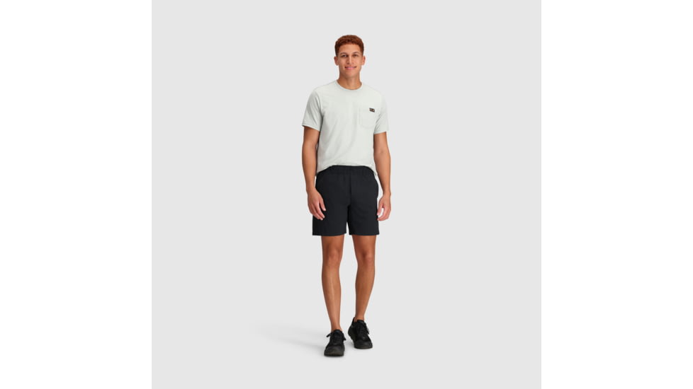 Outdoor Research Astro Shorts - Mens, 7in Inseam, Black, L, 3002500001008
