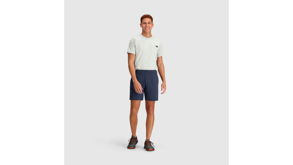 Outdoor Research Astro Shorts - Mens, 7in Inseam, Naval Blue, S, 3002501289006