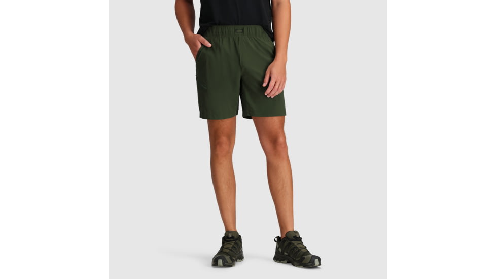 Outdoor Research Astro Shorts - Mens, 7in Inseam, Verde, S, 3002502284006