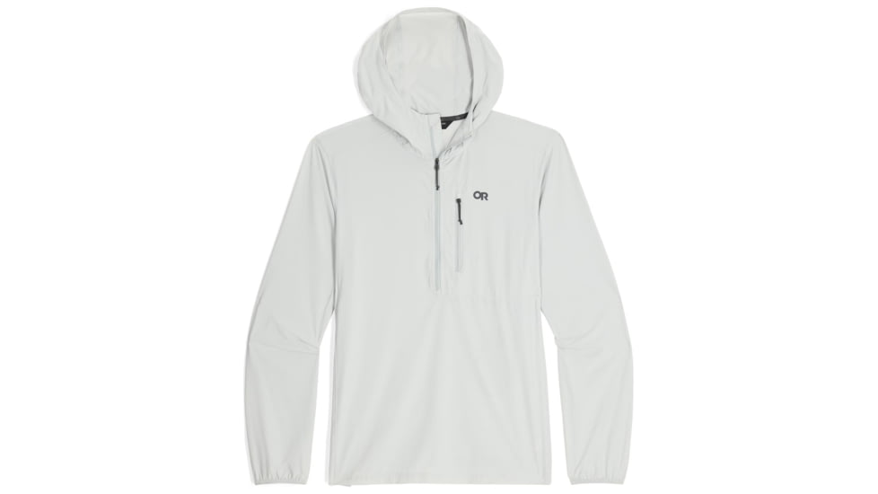 Outdoor Research Astroman Air Sun Hoodie - Men's, Pebble, Small, 3008371569006