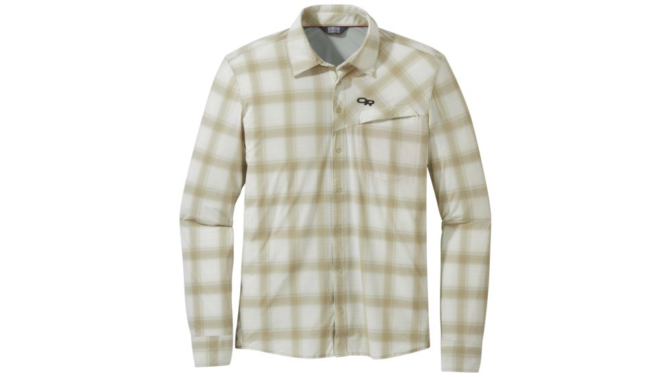 Outdoor Research Astroman Long Sleeve Sun Shirt - Men's, Hazelwood, 2XL, 2692231423010