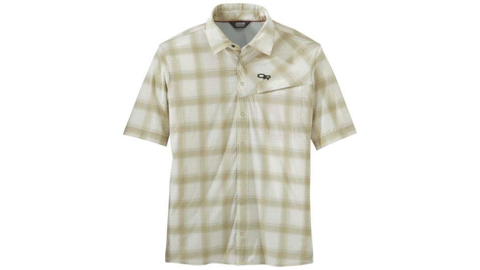 Outdoor Research Astroman Sort Sleeve Sun Shirt - Men's, Hazelwood, Small, 2692241423006