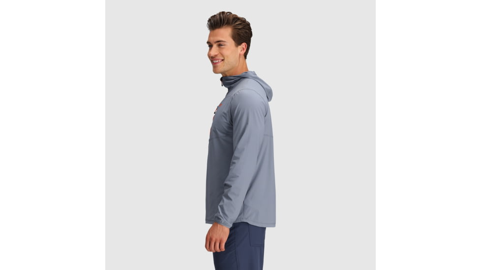 Outdoor Research Astroman Sun Hoodie - Mens, Slate, Large, 2822820930008