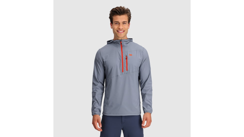Outdoor Research Astroman Sun Hoodie - Mens, Slate, Large, 2822820930008
