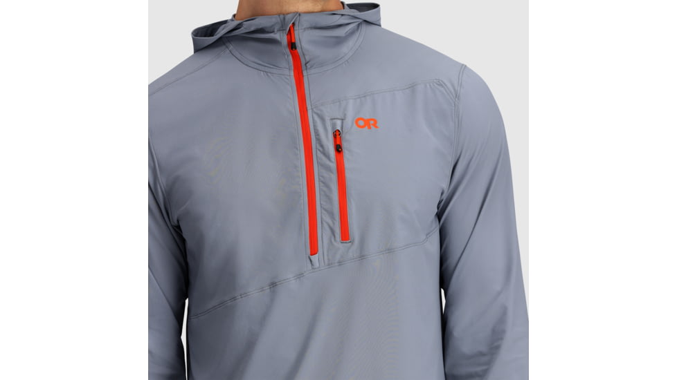 Outdoor Research Astroman Sun Hoodie - Mens, Slate, Large, 2822820930008