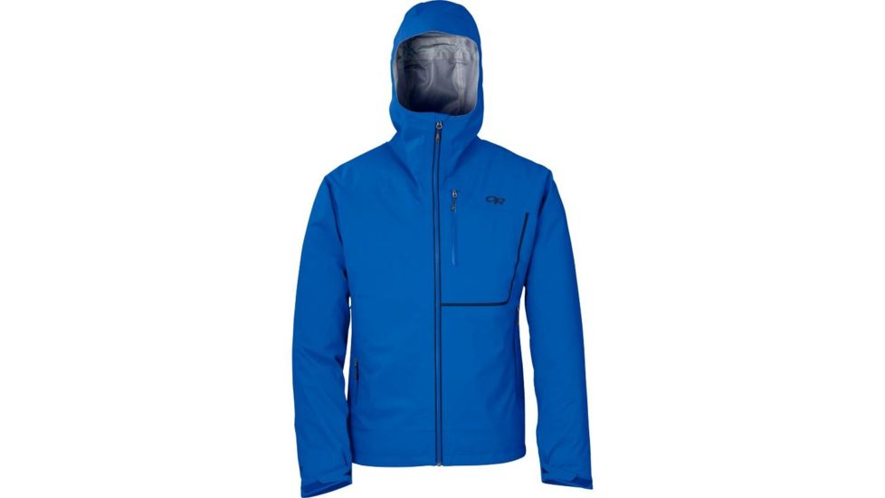 Outdoor Research Axiom Jacket - Men's-Hot Sauce/Charcoal-Medium