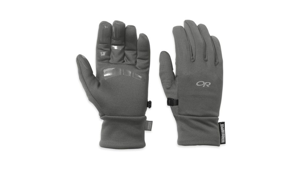 Outdoor Research BackStop Gloves - Men's-Small-Pewter