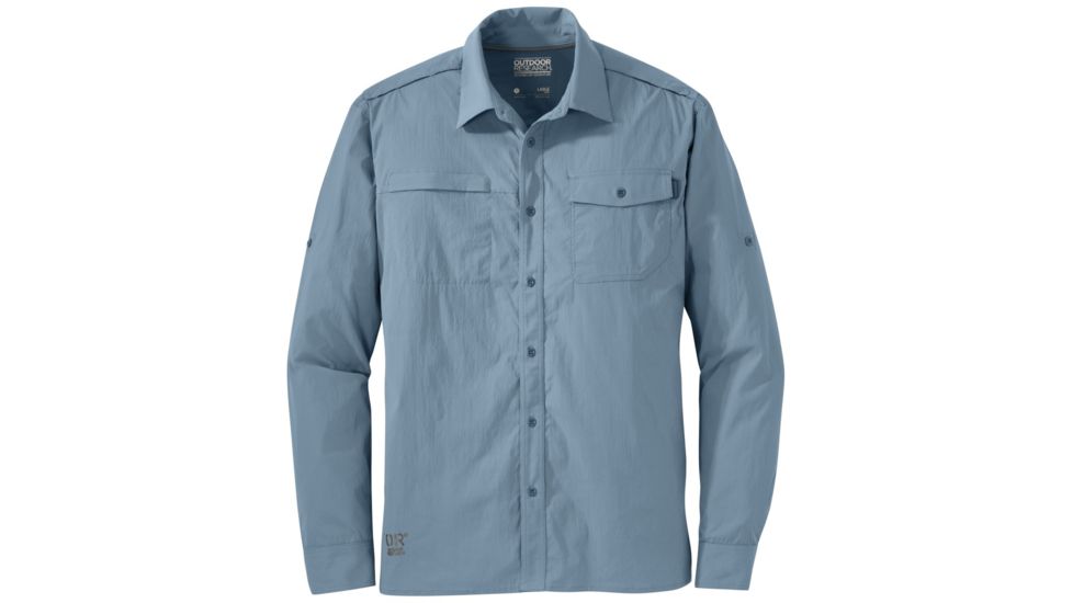 Outdoor Research Baja Long Sleeve Sun Shirt - Men's-Vintage-Medium