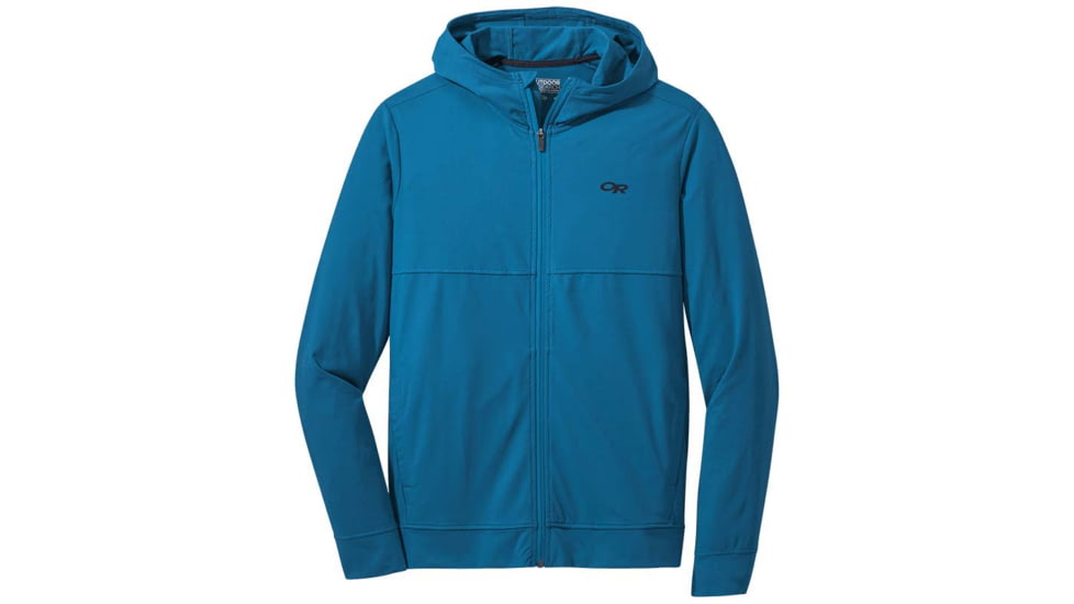 Outdoor Research Baritone Full Zip Hoodie - Mens, Cascade, 2XL, 2775991856010