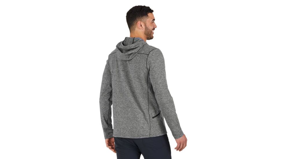 Outdoor Research Baritone Hoody - Mens, Black Heather, Large, 2714580012008
