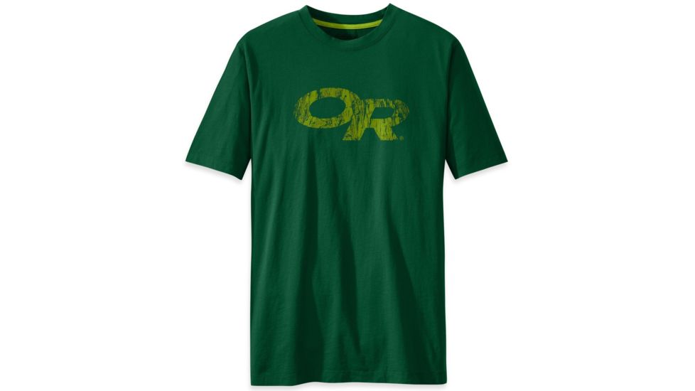 Outdoor Research Bigwall Tee - Mens-Pinon/Lemongrass-Medium