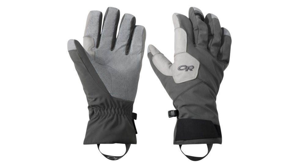Outdoor Research BitterBlaze Gloves, Charcoal/Alloy, Extra Small, 2680500264005