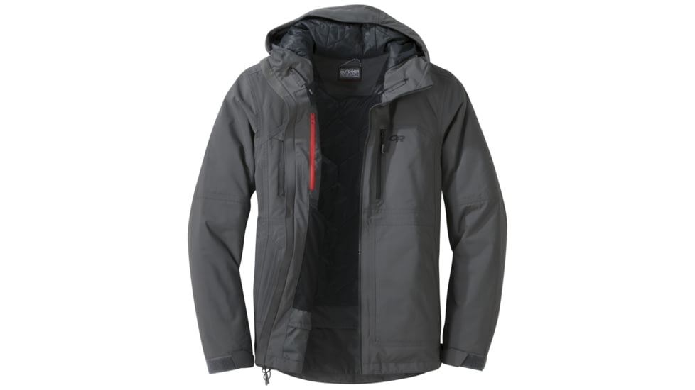 Outdoor Research Blackpowder II Jacket - Mens, Storm, Small, 2680771288006