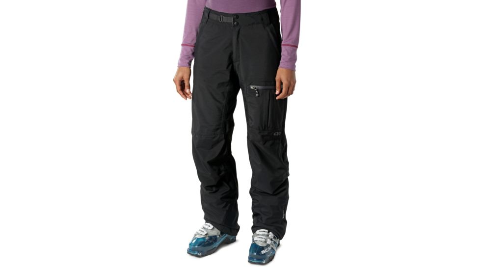 Outdoor Research Blackpowder II Pants - Womens, Black, Small, 2680970001006