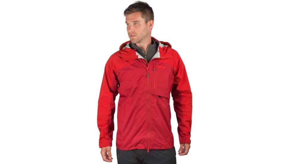 Outdoor Research Bolin Waterproof Jacket - Men's, Agate, Small 253996-0862006