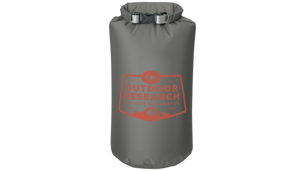 Outdoor Research Bowser Dry Sack 10L, Dry Bag, Pewter, One Size 244036-0008222