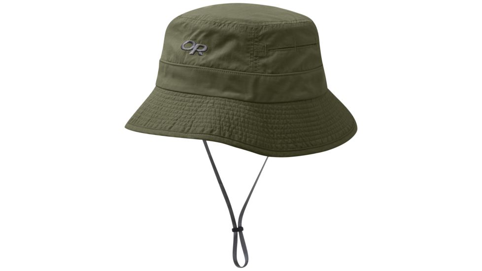Outdoor Research Bugout Sombriolet Sun Bucket, Fatigue, Large, 2692780740008