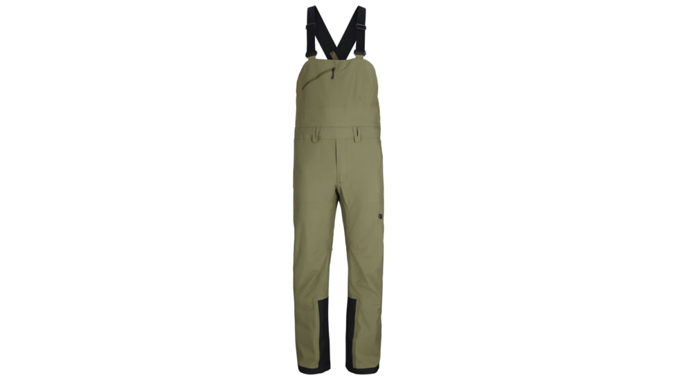 Outdoor Research Carbide Bibs - Men's, Ranger Green, Extra Large, 2775642288009