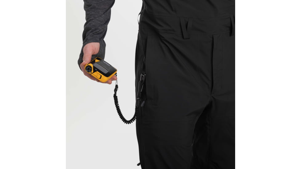 Outdoor Research Carbide Bibs - Mens, Solid Black, 2XL, 2775641677010