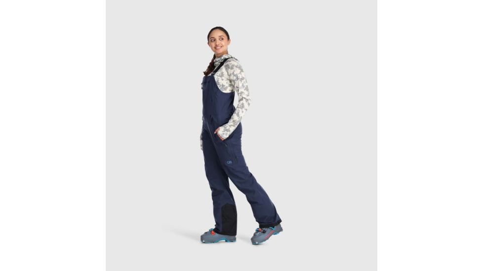 Outdoor Research Carbide Bibs - Womens, Naval Blue, Extra Large, 2775821289009
