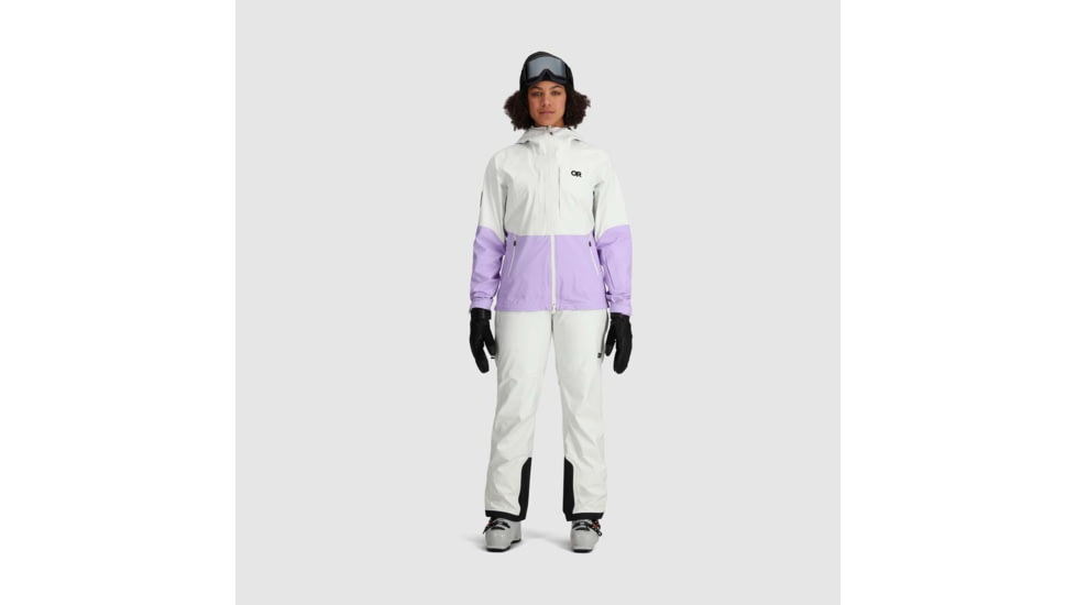 Outdoor Research Carbide Bibs - Womens, Snow, Extra Large, 2775822033009