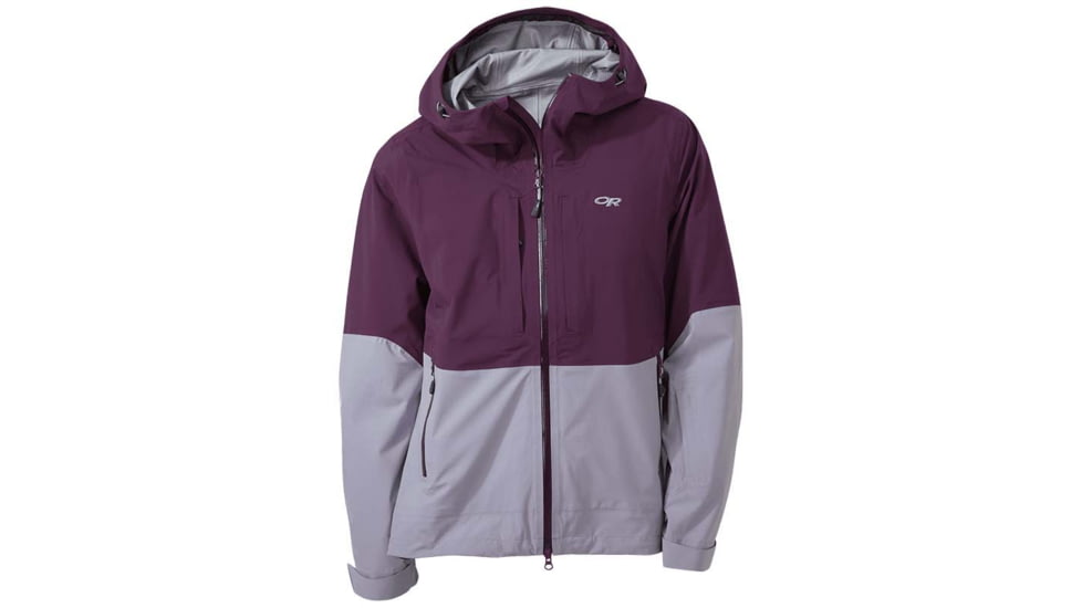 Outdoor Research Carbide Jacket - Womens, Blkbry/Mnstn, Extra Small, 2775811883005