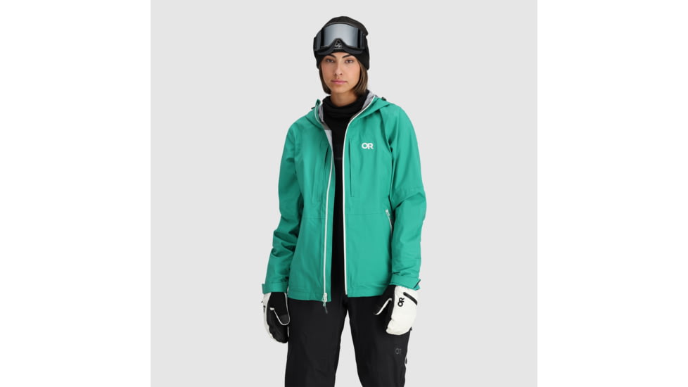 Outdoor Research Carbide Jacket - Womens, Verdant, Extra Large, 2775812503009