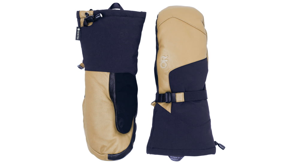 Outdoor Research Carbide Sensor Mitts, Black/Dark Natural, Medium, 2776282508007