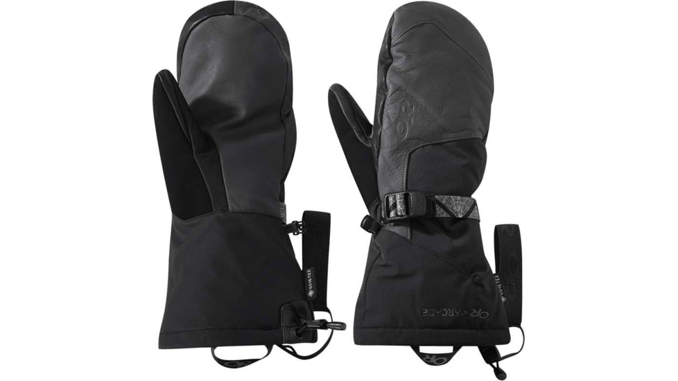 Outdoor Research Carbide Sensor Mitts, Black/Storm, Medium, 2776281344007