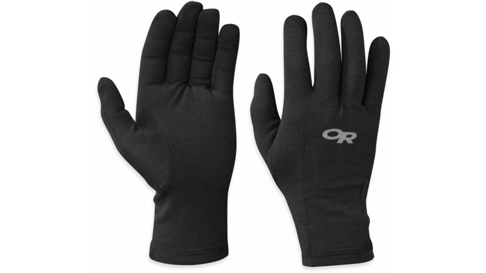 Outdoor Research Catalyzer Liners - Men's-Black-Large