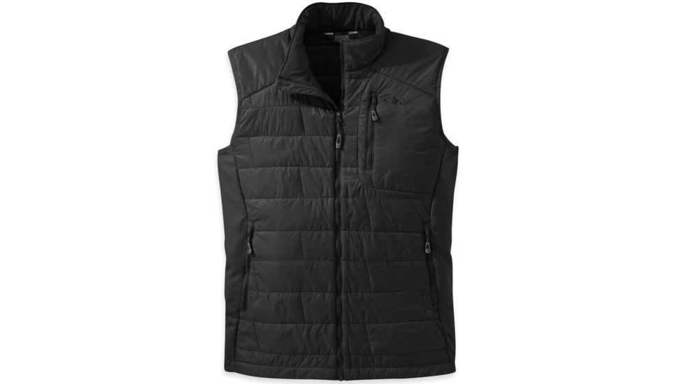 Outdoor Research Cathode Vest - Mens-Black/Charcoal-Large