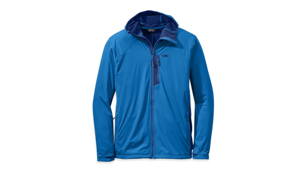 Outdoor Research Centrifuge Hoody - Men's-Glacier/Baltic-Large