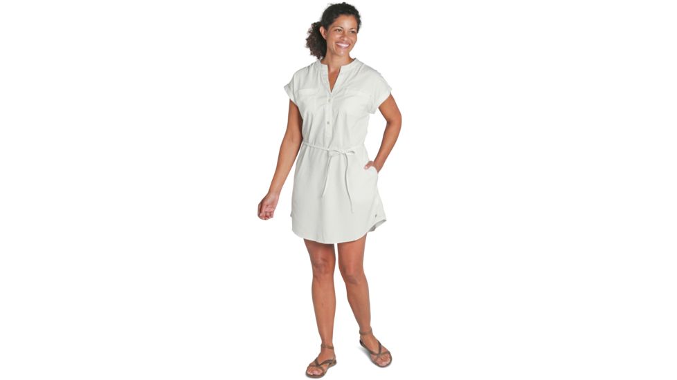 Outdoor Research Christie Pullover Dress - Womens, Alloy Stripe, Extra Small, 2692661110005