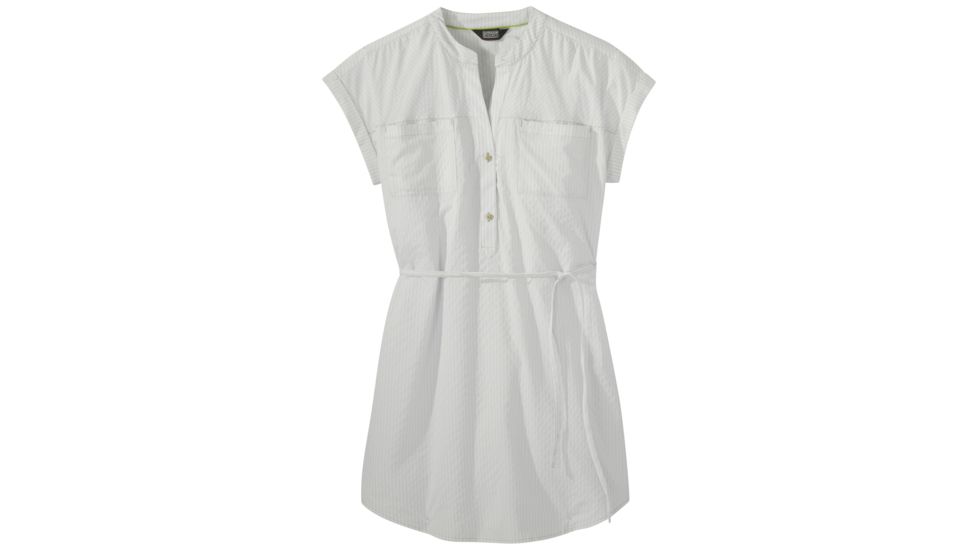 Outdoor Research Christie Pullover Dress - Womens, Alloy Stripe, Extra Small, 2692661110005