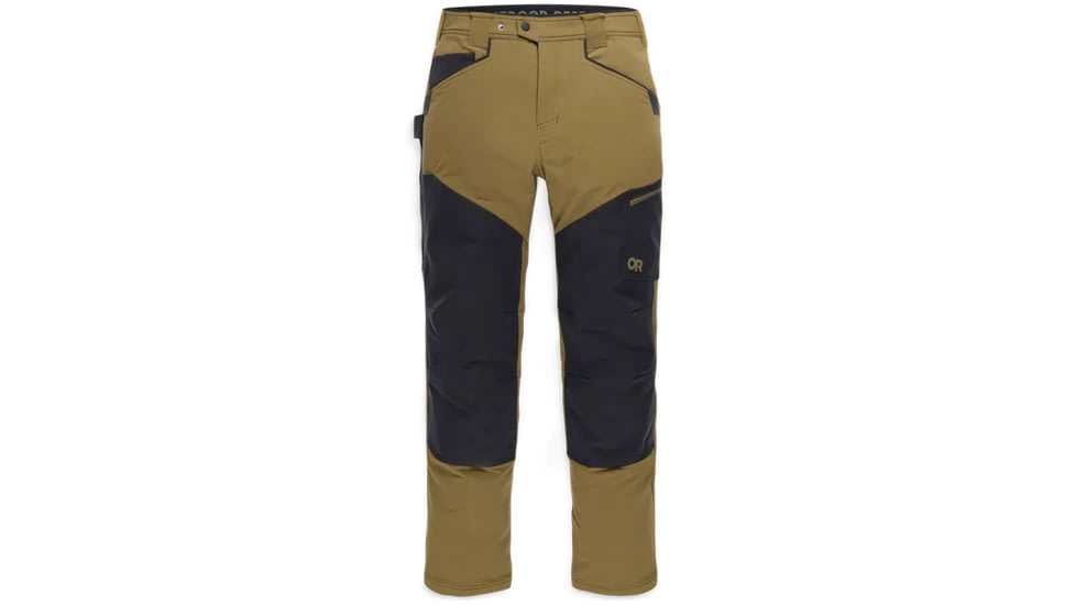 Outdoor Research Cirque Work Pants - Mens, Loden/Black, Large, 3000661980-L