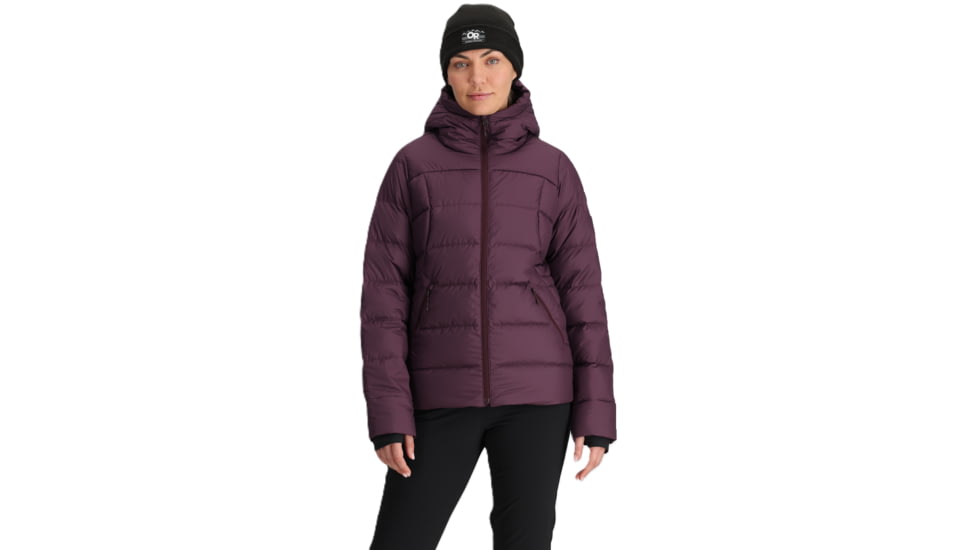 Outdoor Research Coldfront Down Hoodie Jacket - Women's, Amethyst, M, 2832020307007
