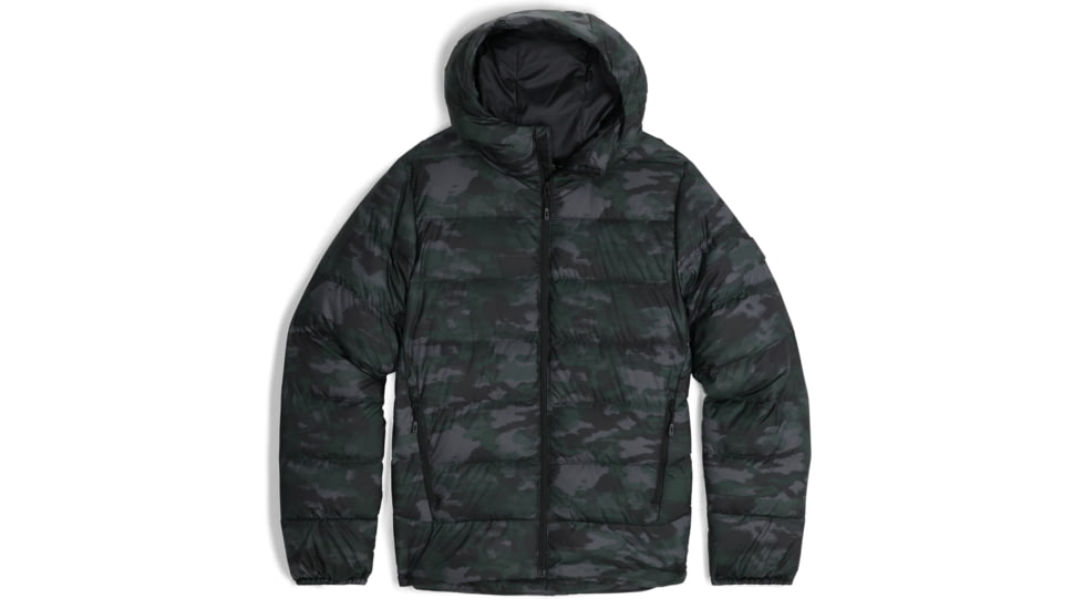 Outdoor Research Coldfront Down Hoodie - Men's, Grove Camo, Large, 2831882532008