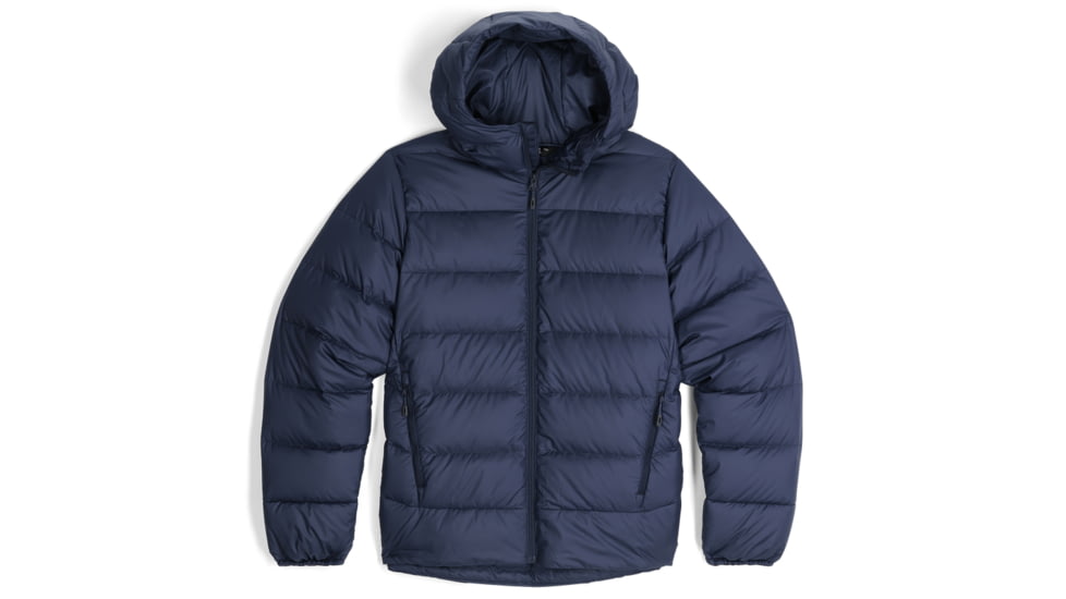 Outdoor Research Coldfront Down Hoodie - Mens, Navy, Medium, 2831880230007