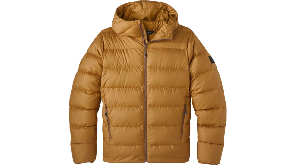 Outdoor Research Coldfront Down Hoodie - Men's, Saddle, 2XL, 2831881145010