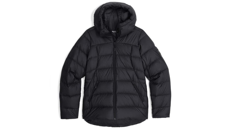 Outdoor Research Coldfront Down Jacket - Women's, Solid Black, 2XL, 2832021677010