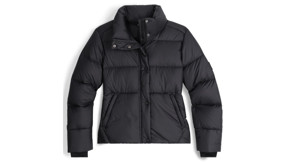 Outdoor Research Coldfront Down Jacket - Womens, Solid Black, Extra Small, 2832011677005