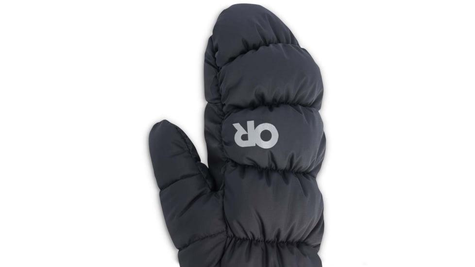 Outdoor Research Coldfront Down Mitts, Black, Small, 3000240001006
