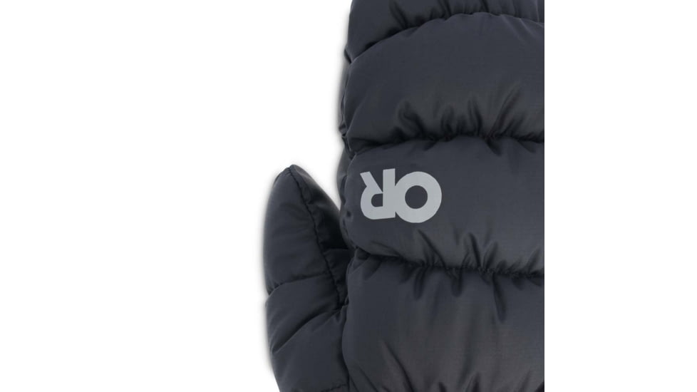 Outdoor Research Coldfront Down Mitts, Black, Small, 3000240001006