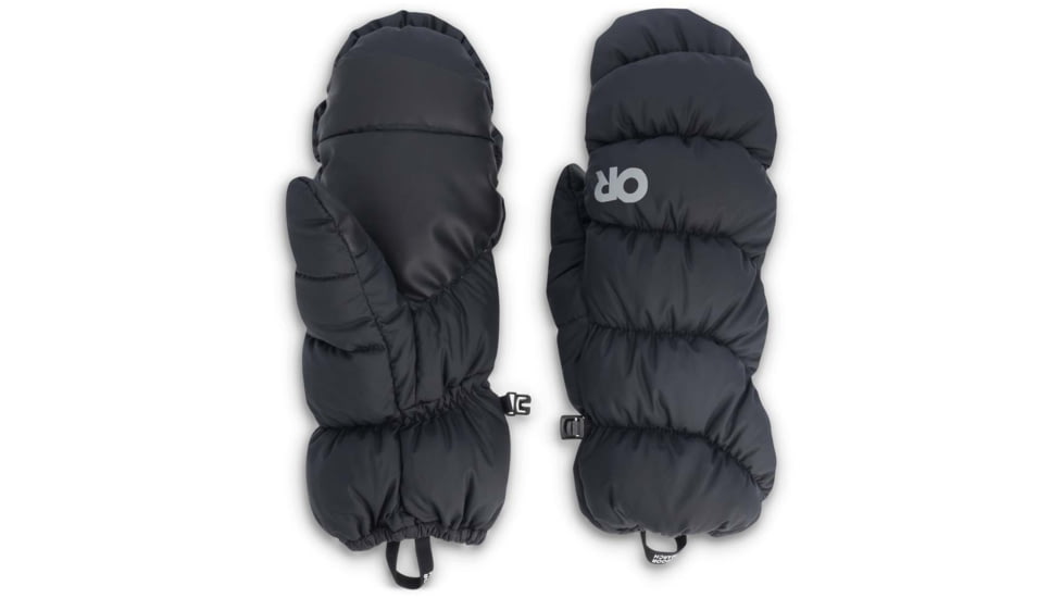 Outdoor Research Coldfront Down Mitts, Black, Small, 3000240001006